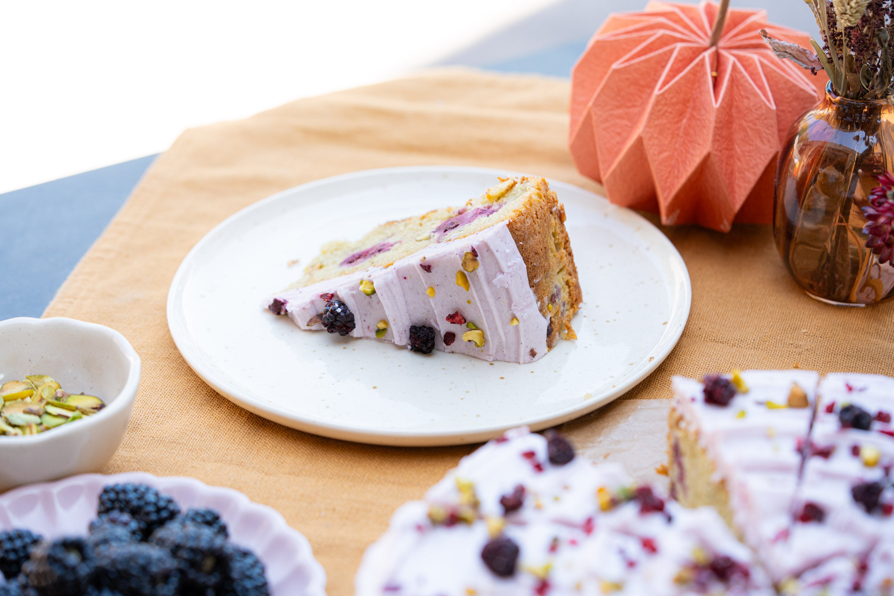 Blackberry & Pistachio