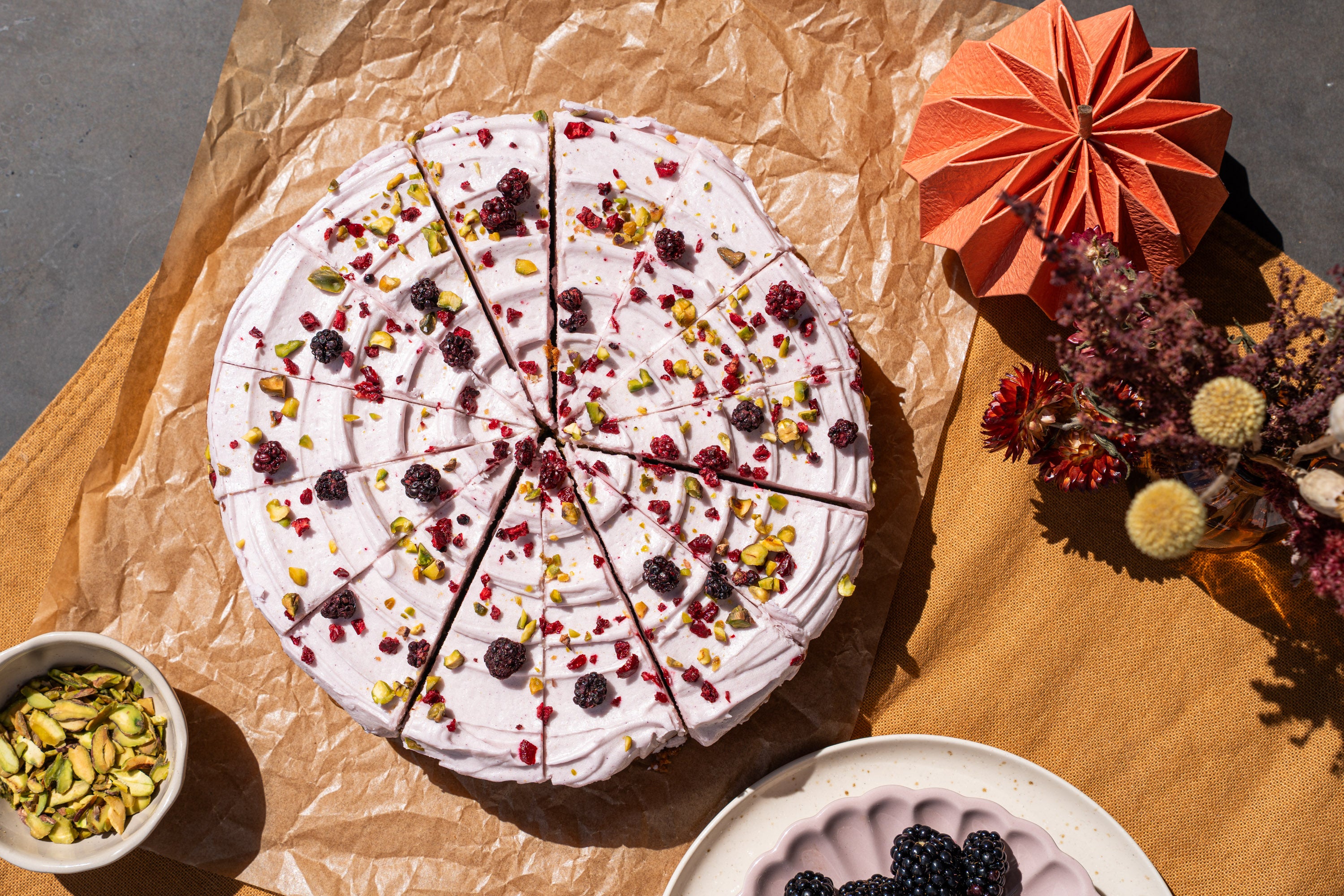 Blackberry & Pistachio