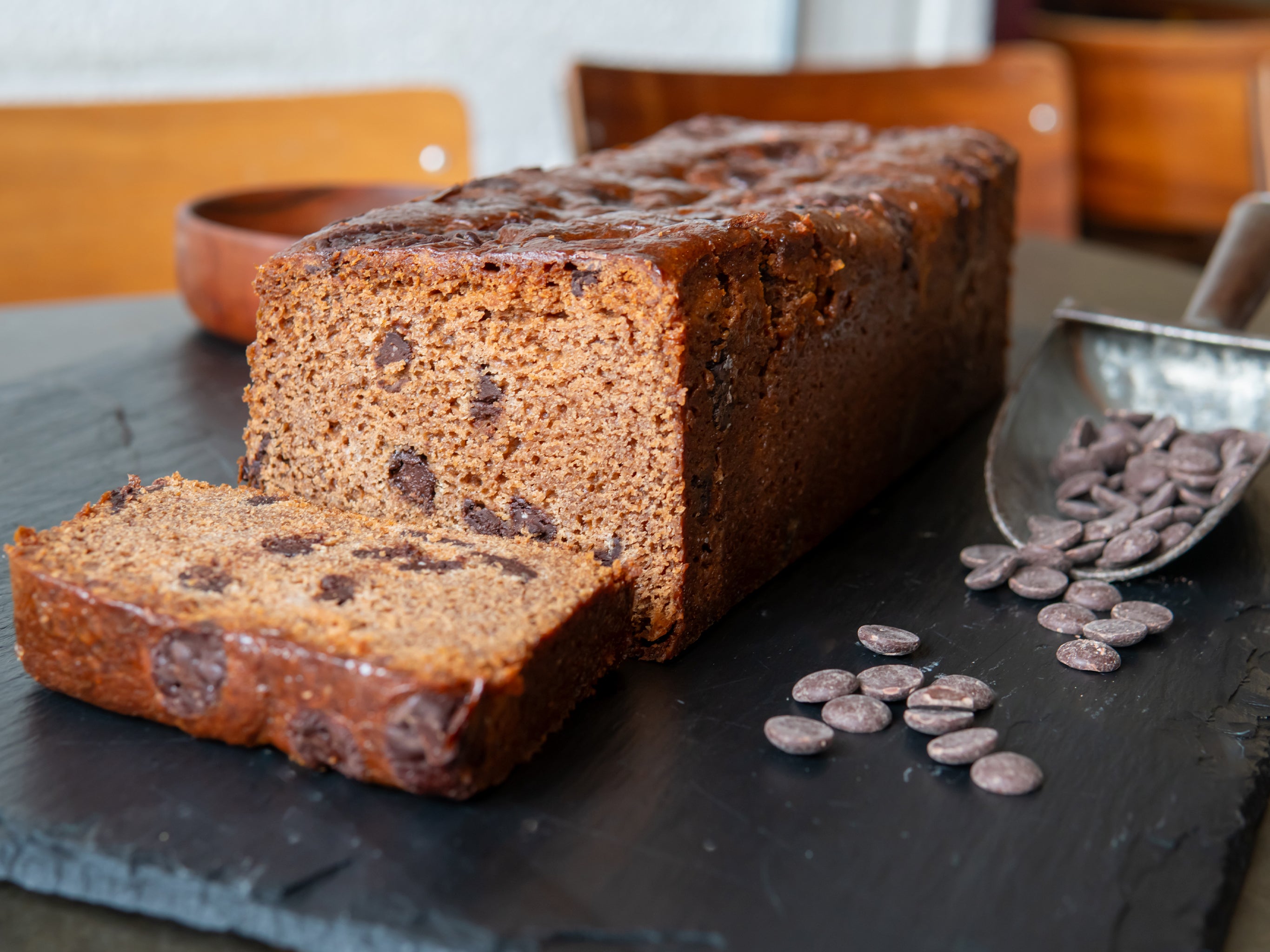 Wholesale Banana & Chocolate Loaf Pre-Sliced | Cakesmiths