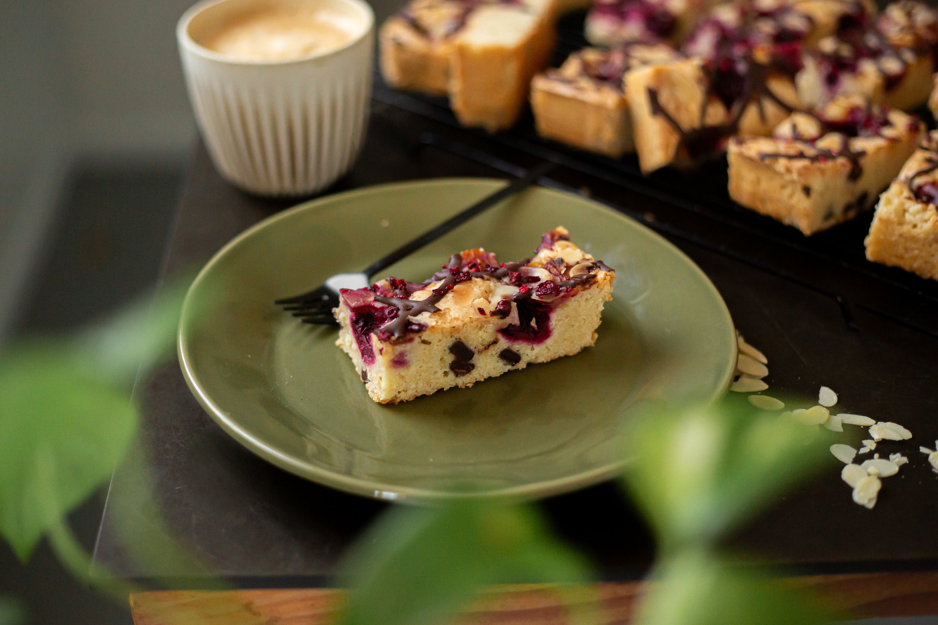 Dark Chocolate & Cherry Frangipane