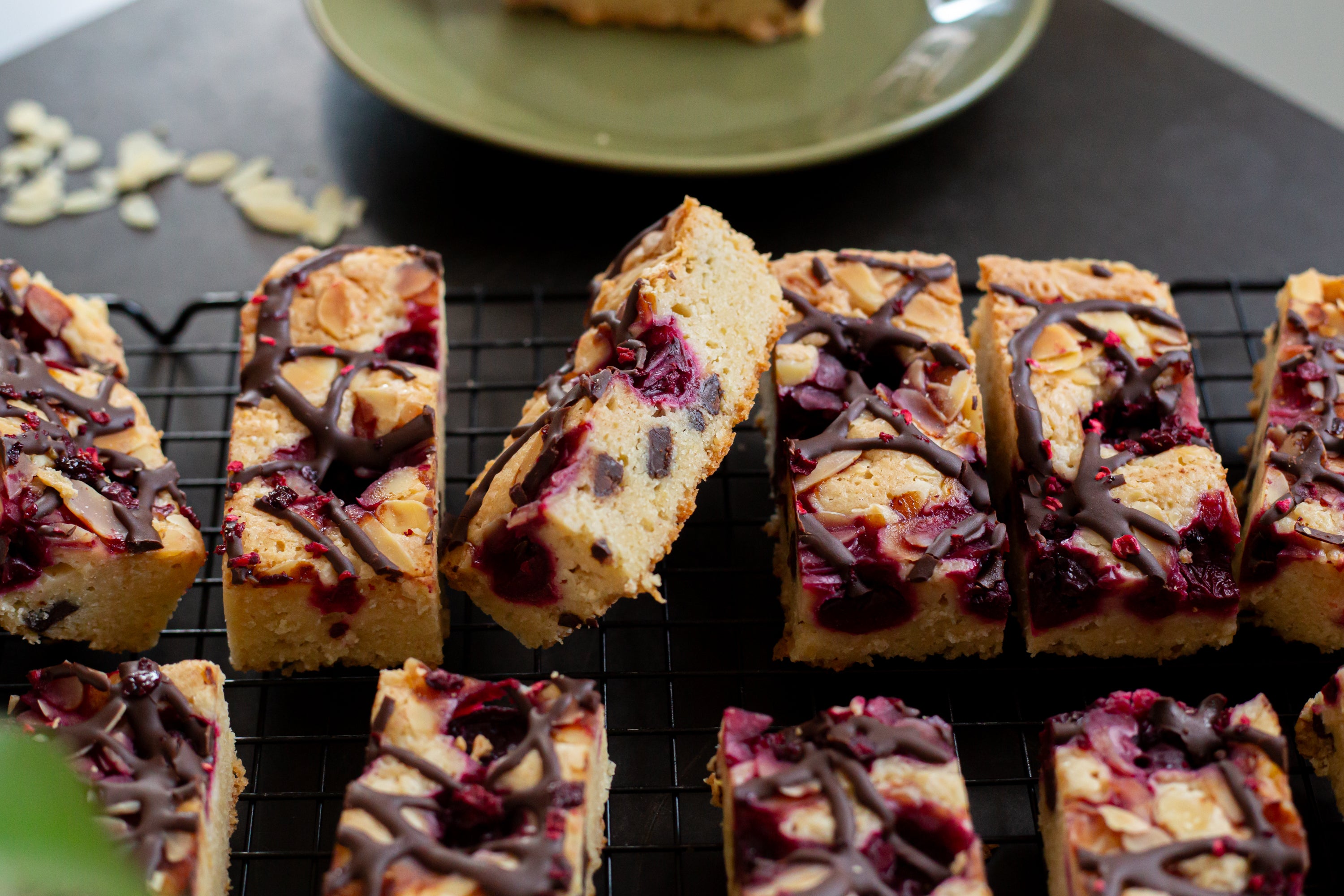 Dark Chocolate & Cherry Frangipane