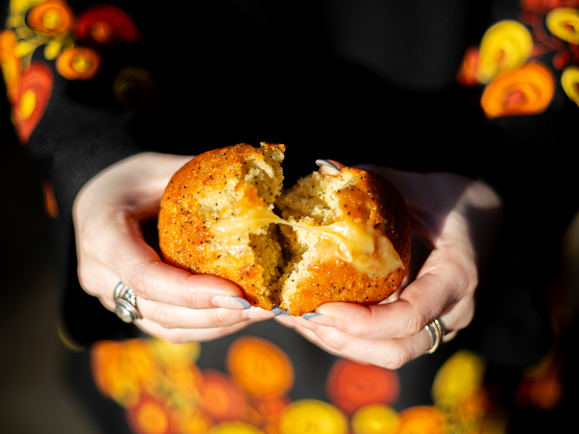Lemon, Poppyseed & White Chocolate Muffins