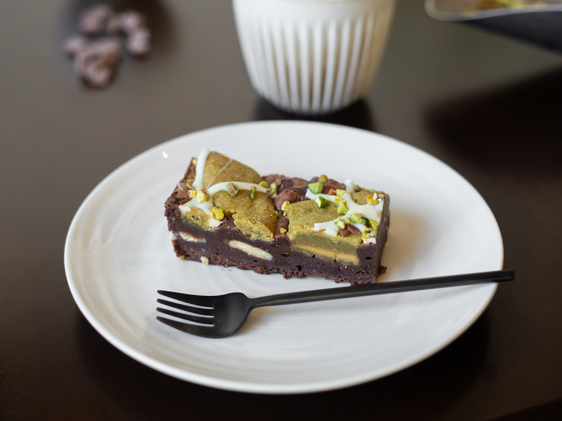 Pistachio Creme Brookie