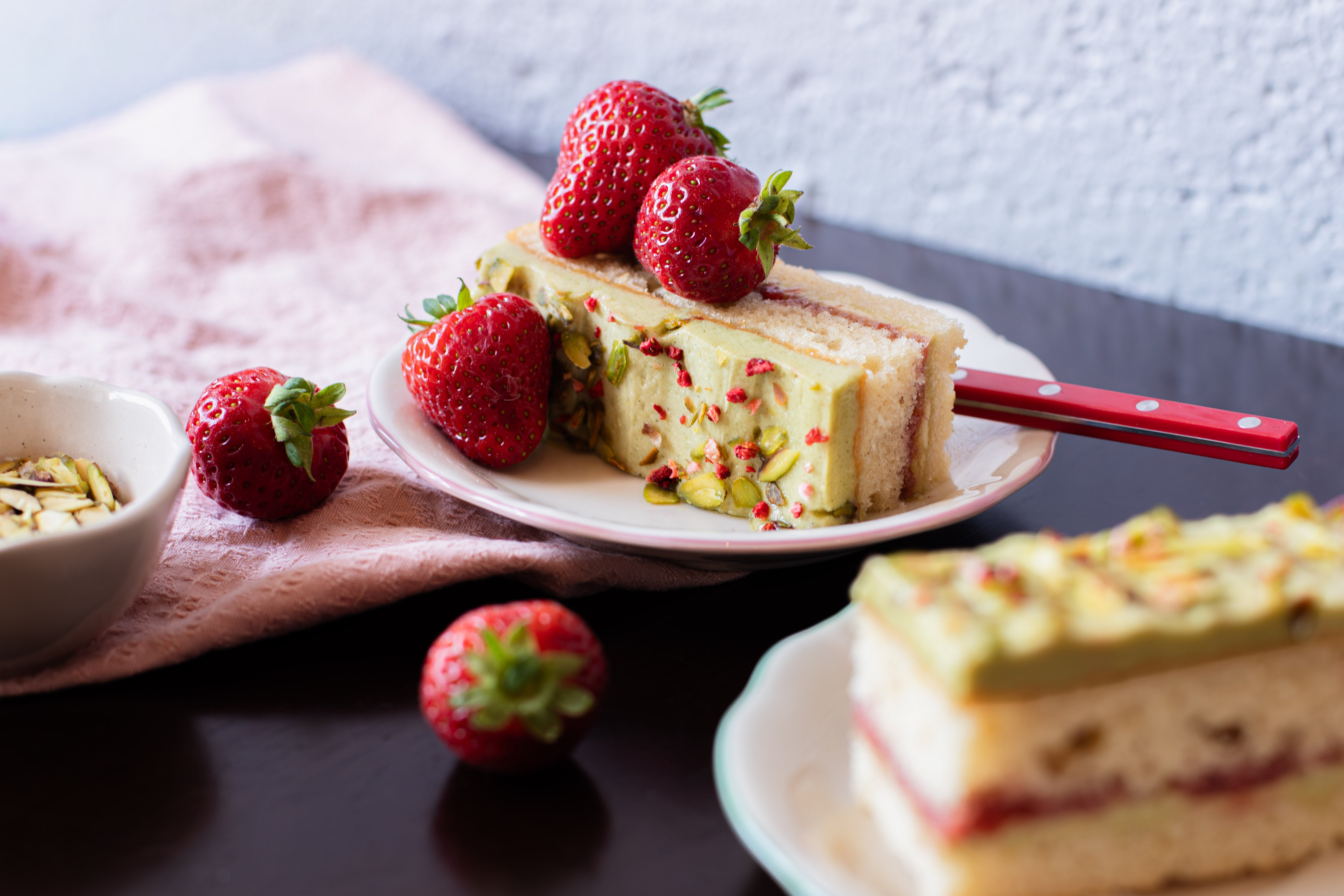 Strawberry & Pistachio