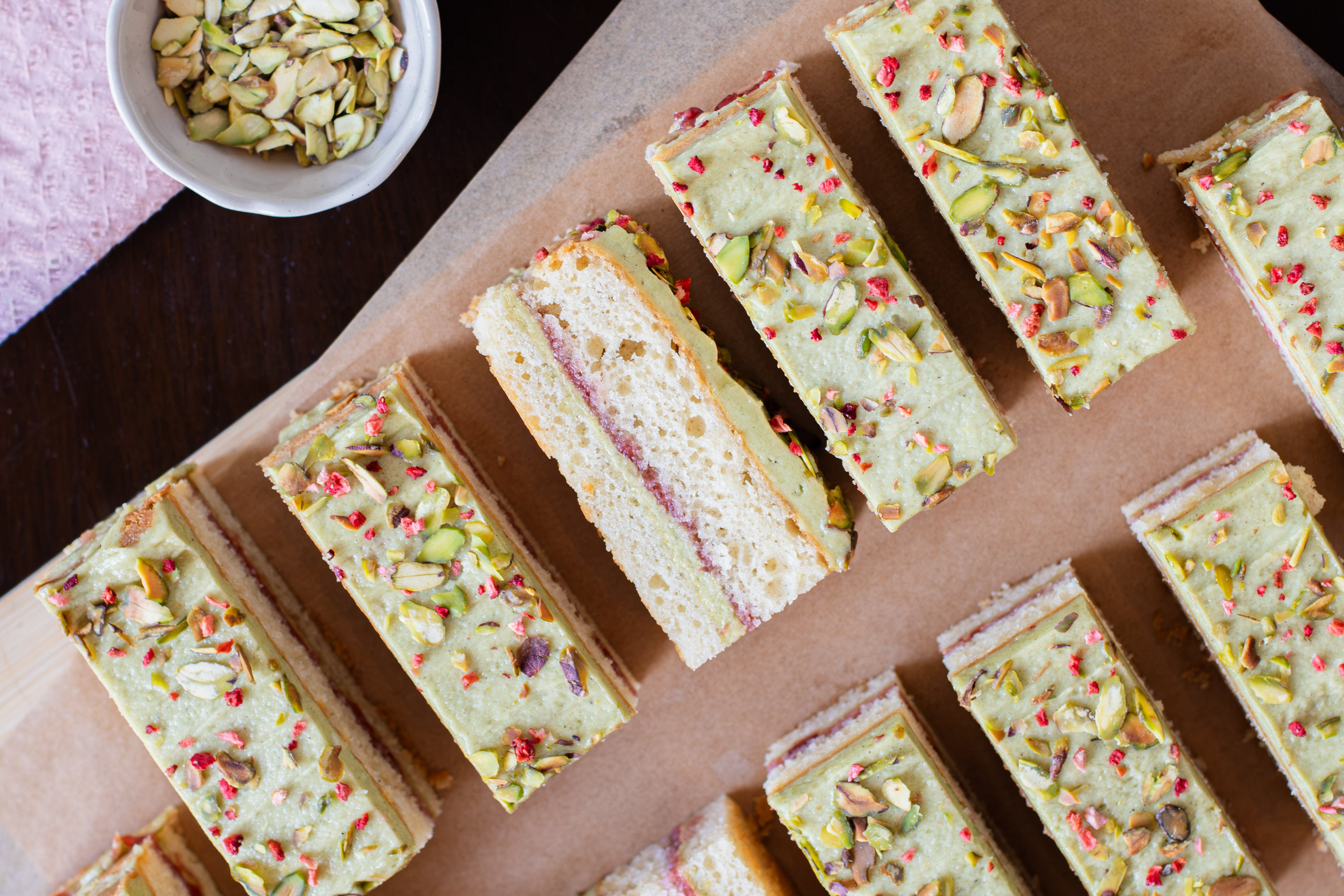 Strawberry & Pistachio