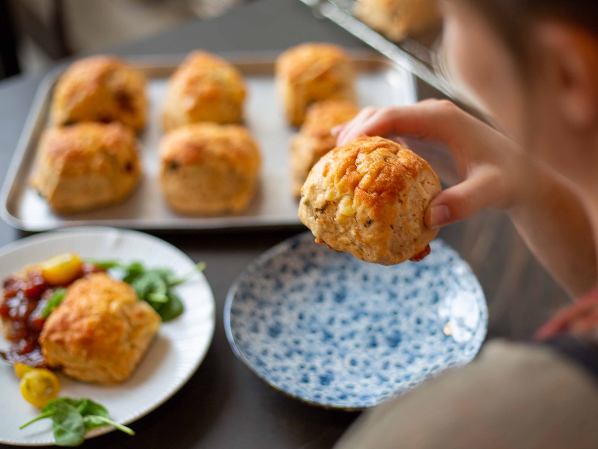 Wholesale savoury scones available from Cakesmiths