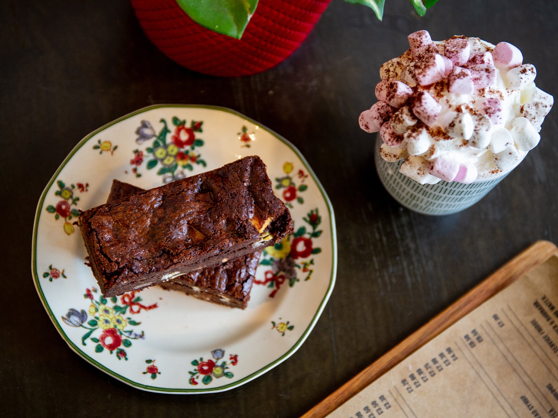 Slices of Cakesmiths Ultimate Brownie - a great product for coffee shops