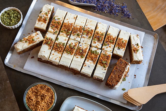 Ultimate Carrot Traycake