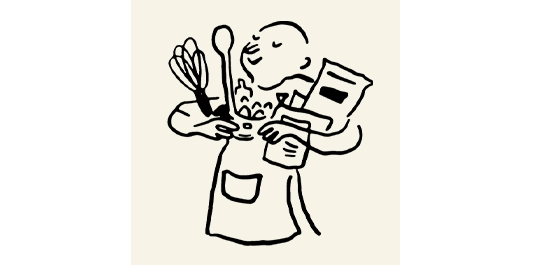 Cakesmiths Baker Illustration