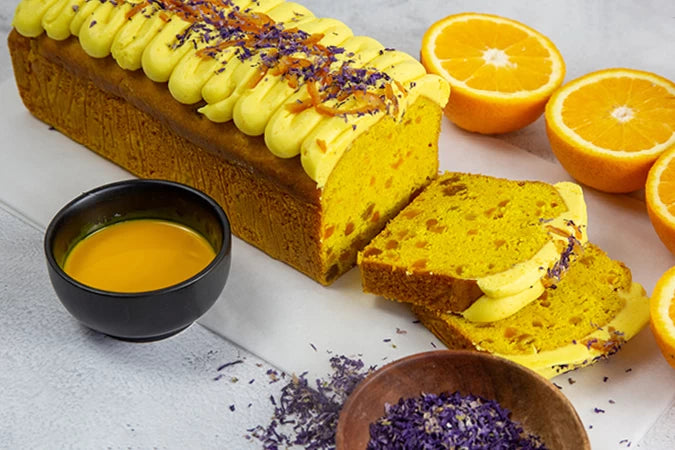 Orange, Apricot and Turmeric Loaf