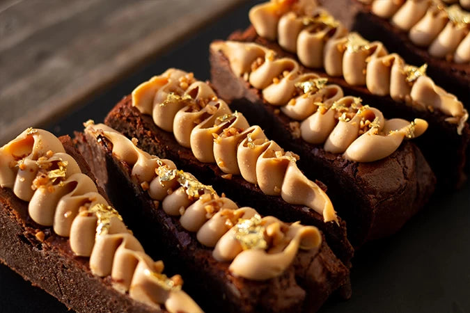 Gilded Praline Torte