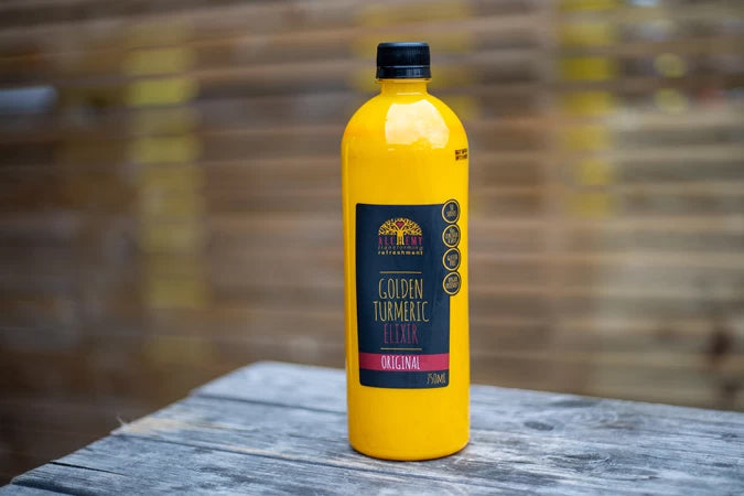 Alchemy Turmeric Elixir Unsweetened - Sold by Cakesmiths