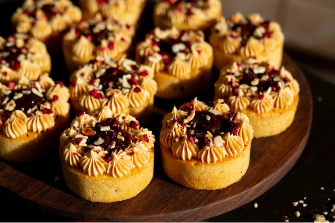 Apple, Caramel & Fig Friands
