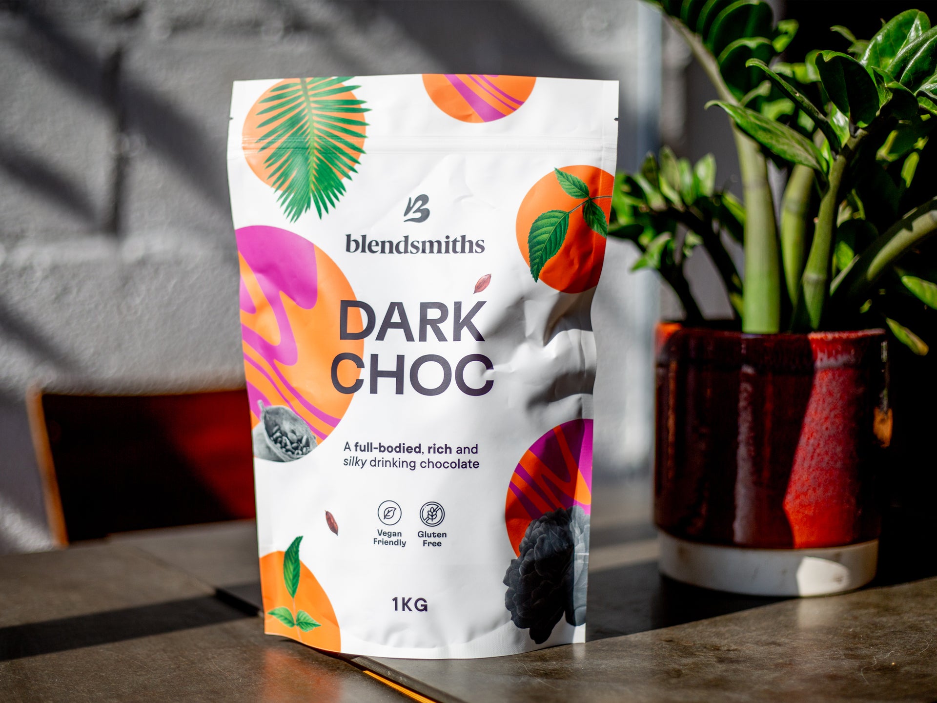 Blendsmiths Dark Choc hot chocolate powder