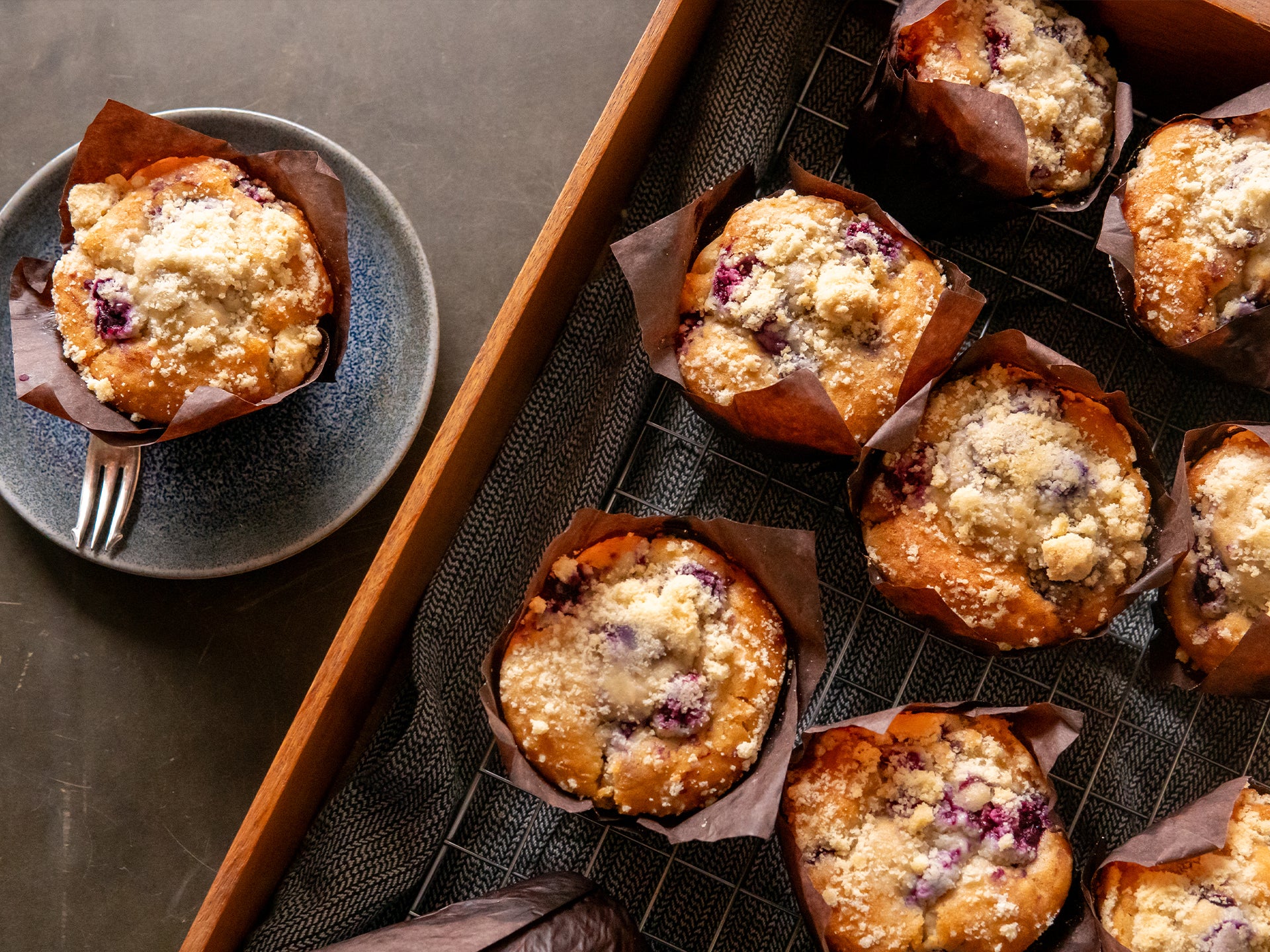 Wholesale Blueberry Muffins | Cakesmiths