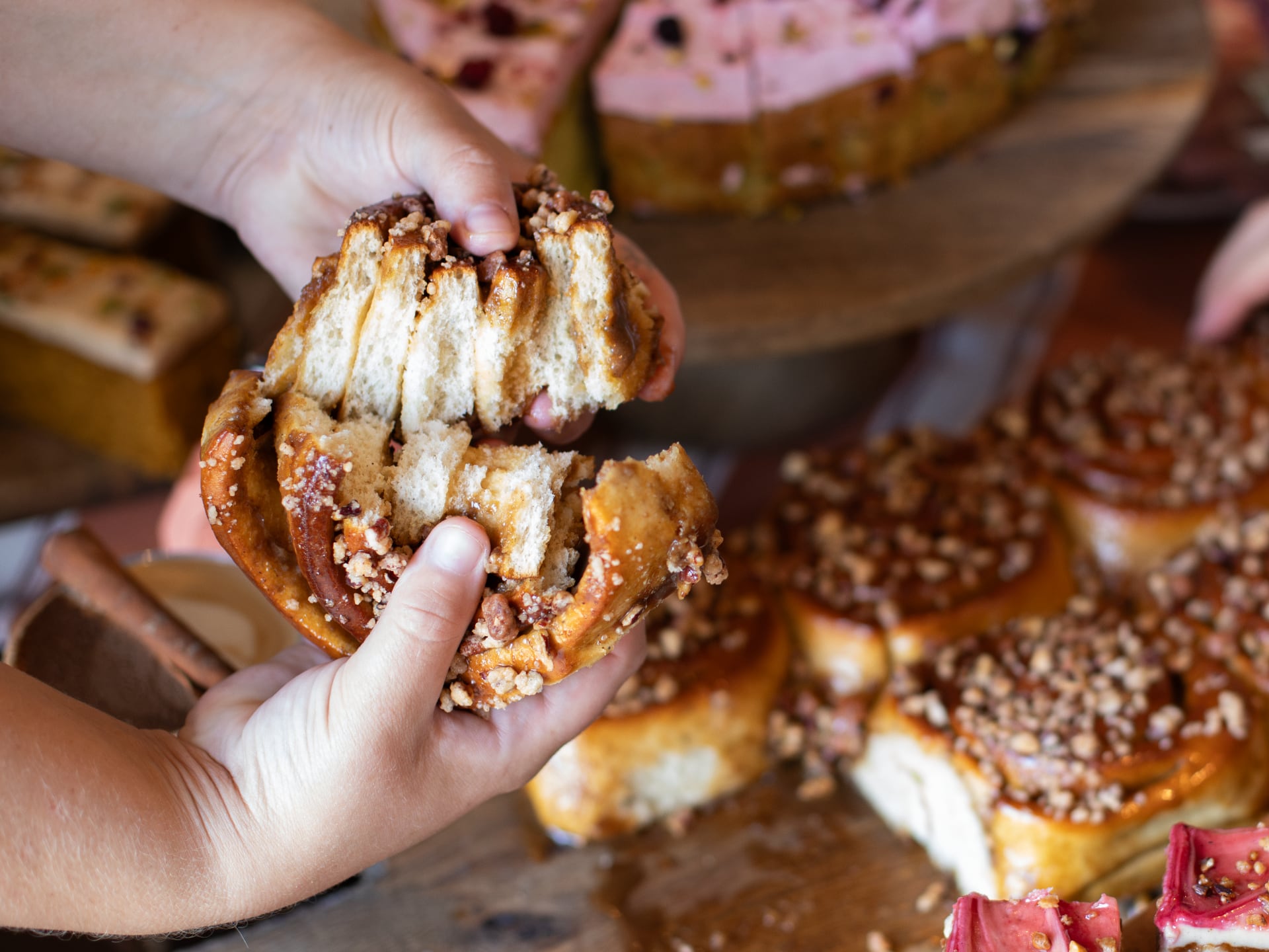 Butterscotch & Pecan Buns
