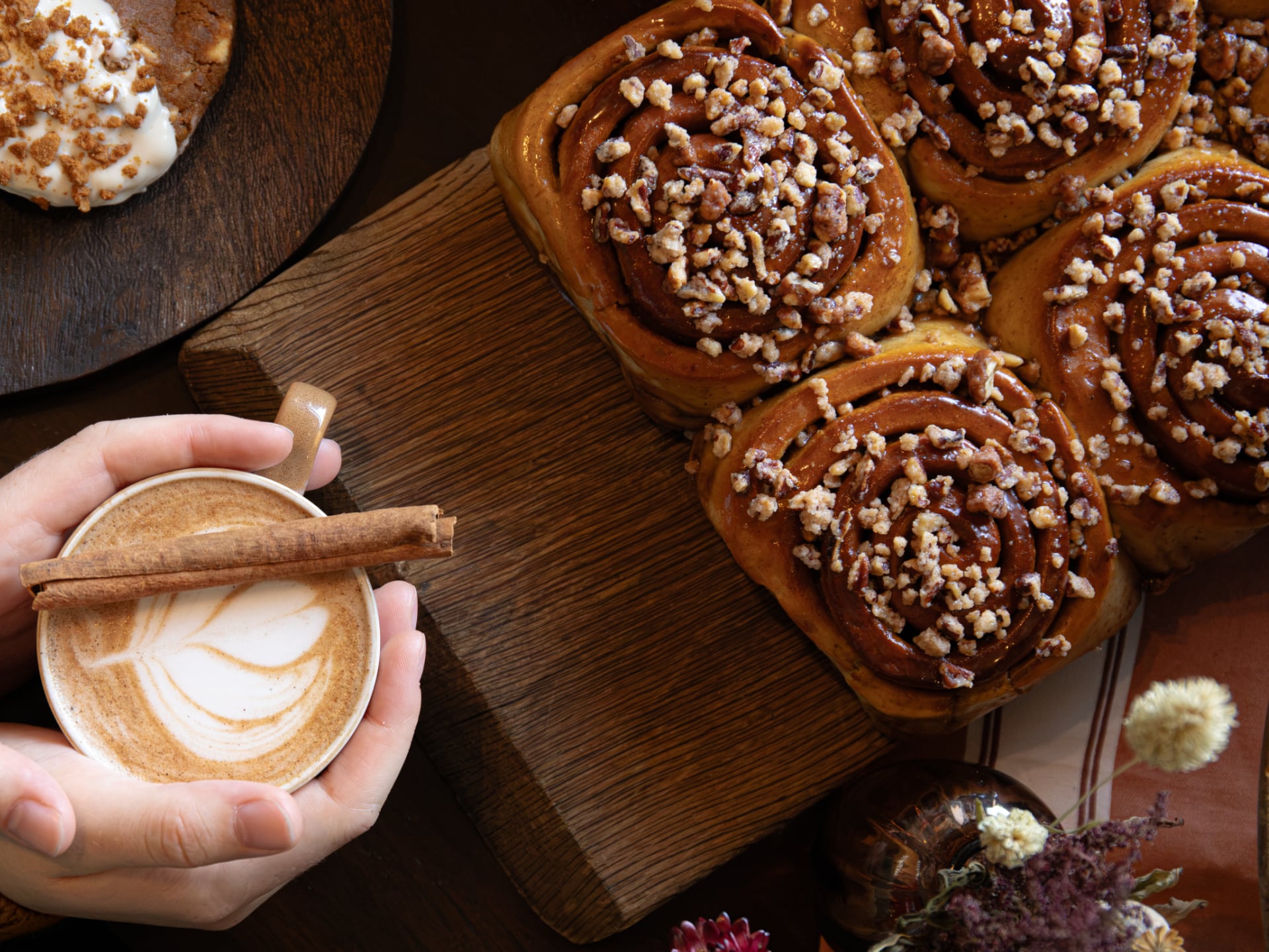 Butterscotch & Pecan Buns