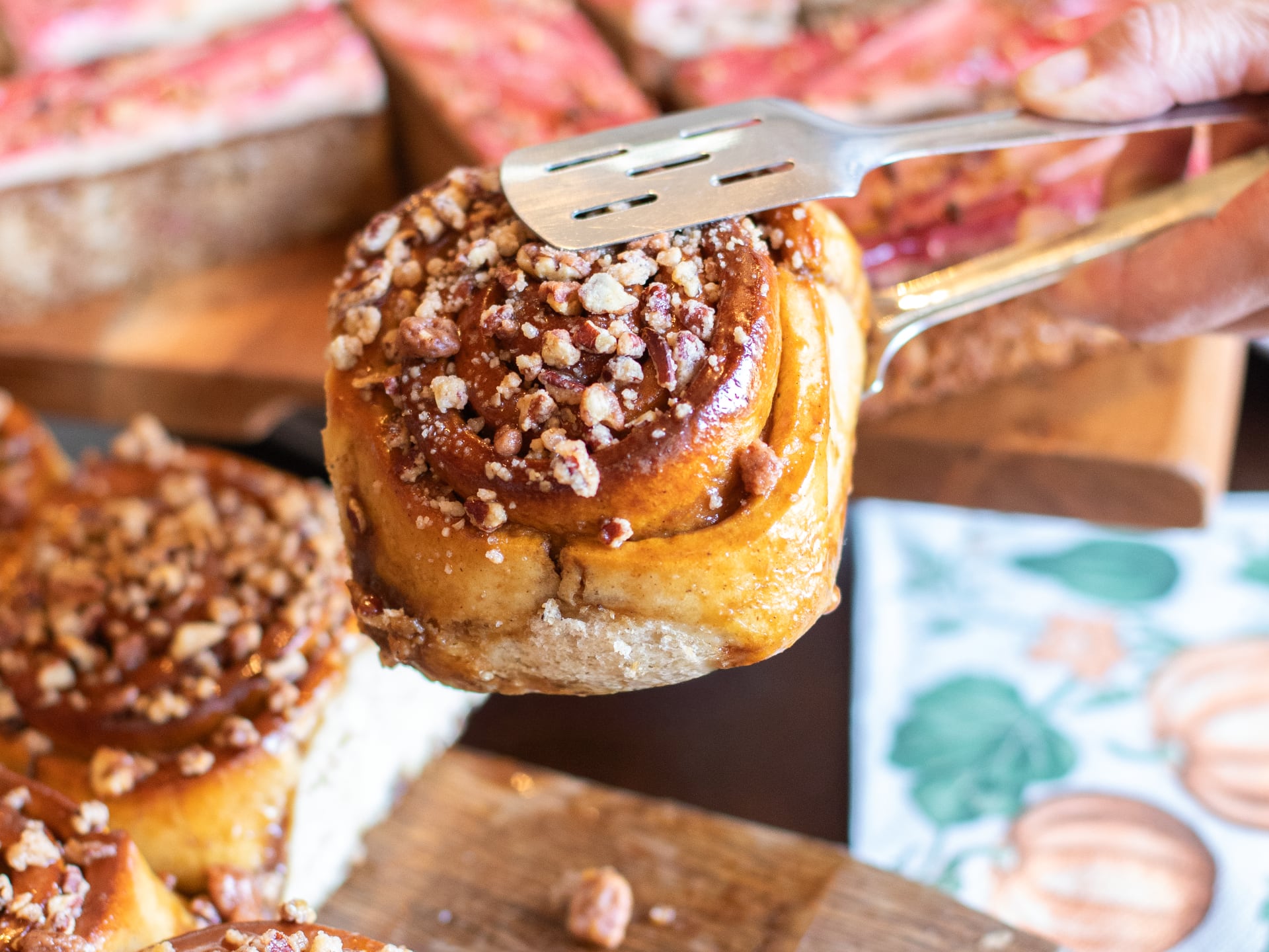 Butterscotch & Pecan Buns