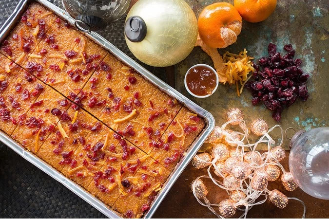 Sticky Clementine & Cranberry