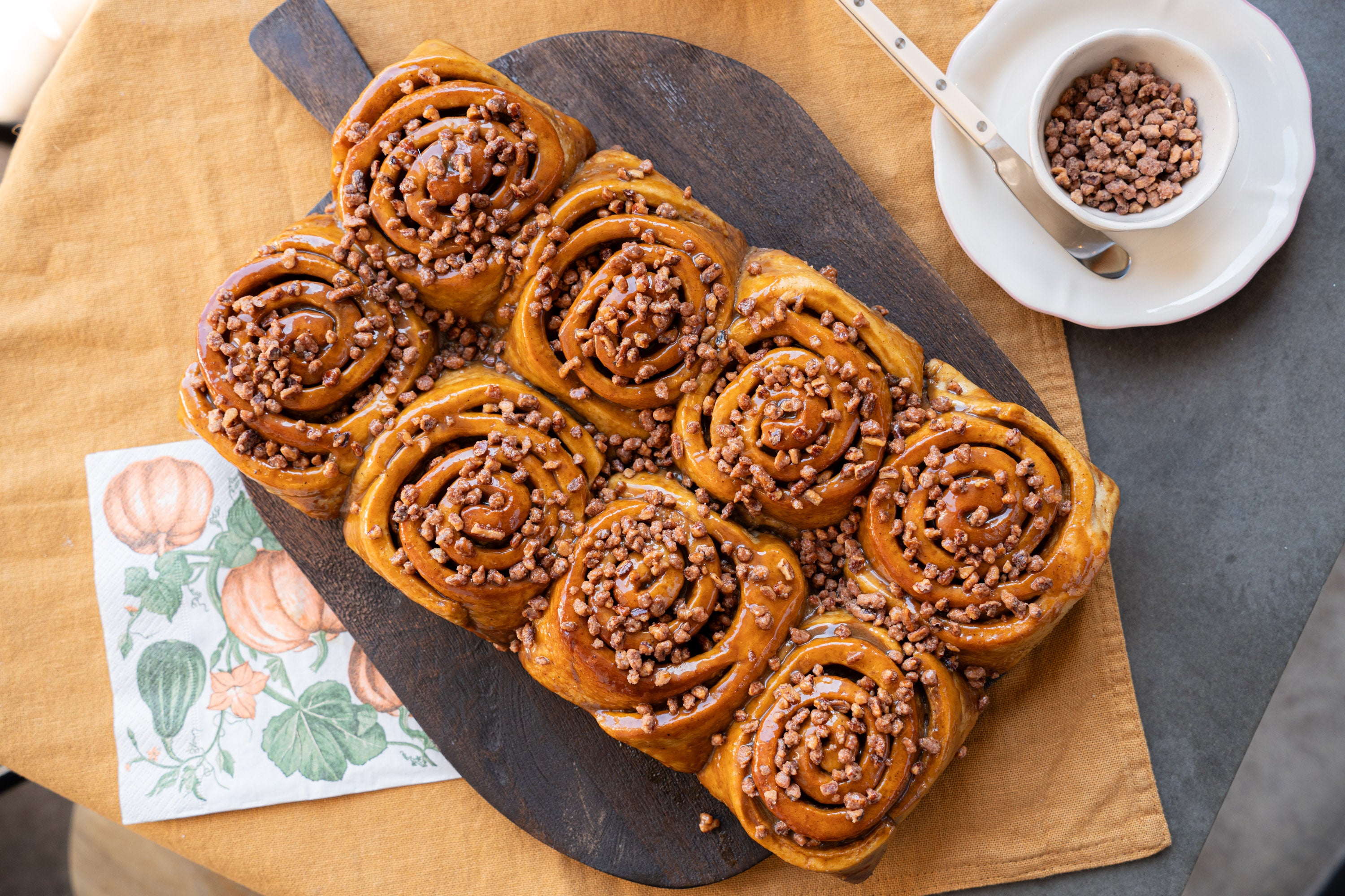 Butterscotch & Pecan Buns