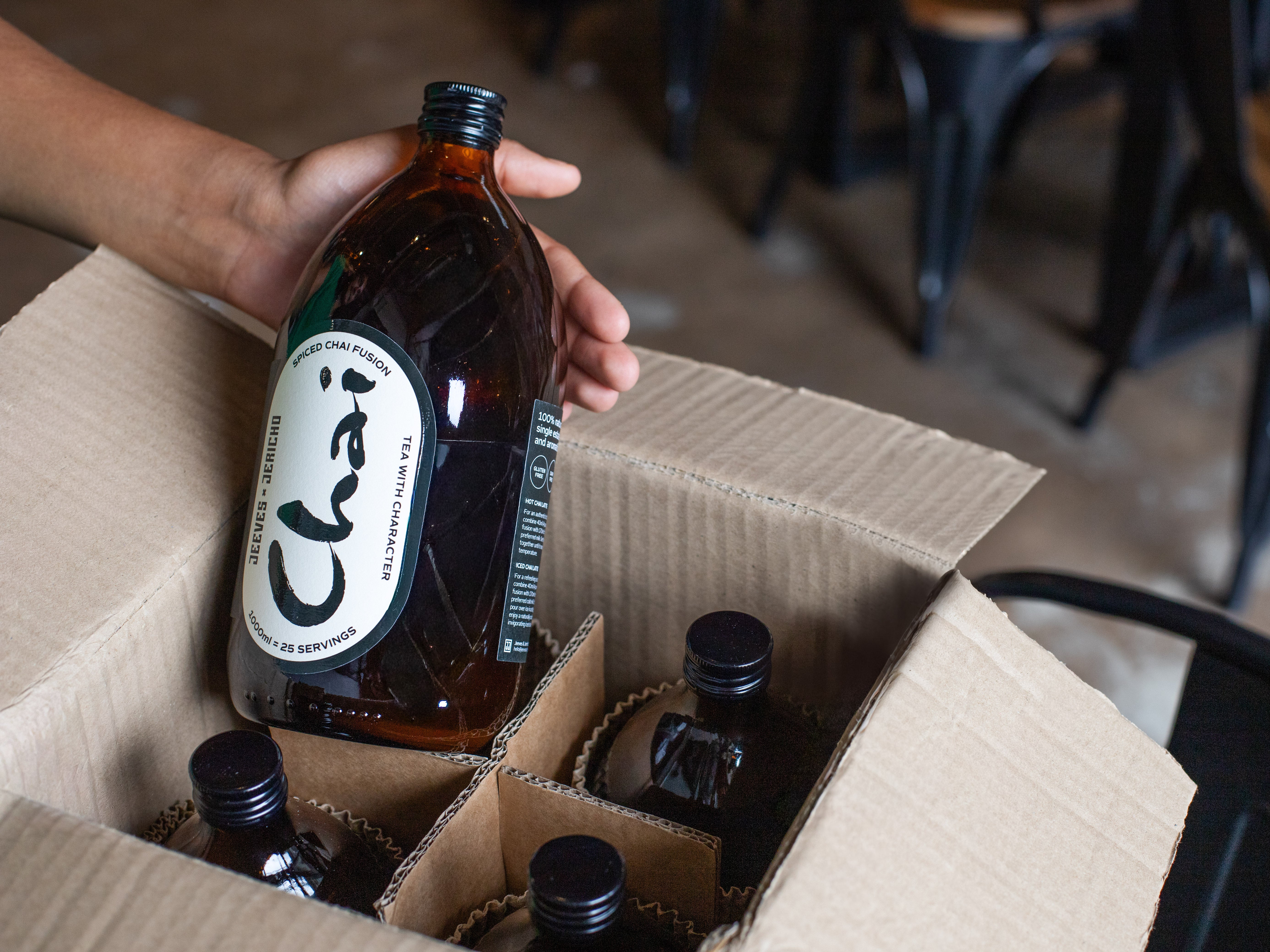 Jeeves & Jericho Chai 1 litre Case of 4