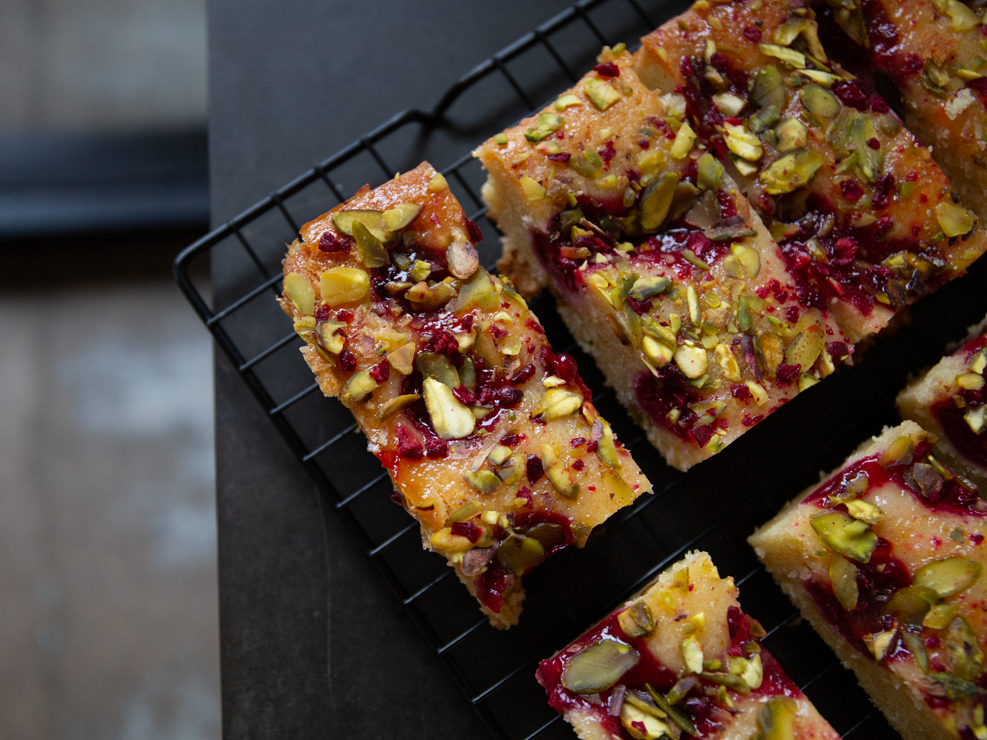 Cherry & Pistachio Frangipane