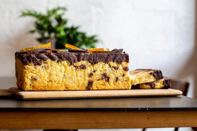 Chocolate Orange Bread and Butter Loaf