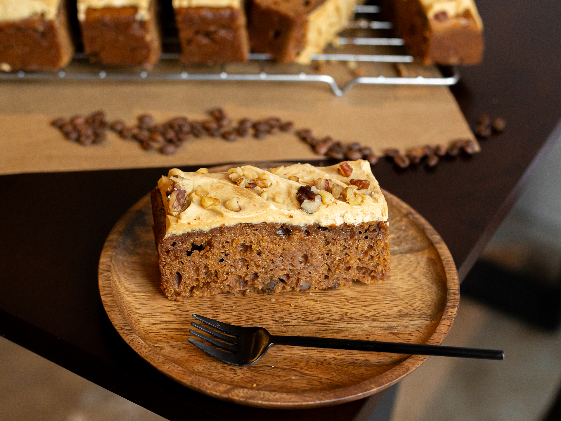 Coffee, Pecan & Walnut