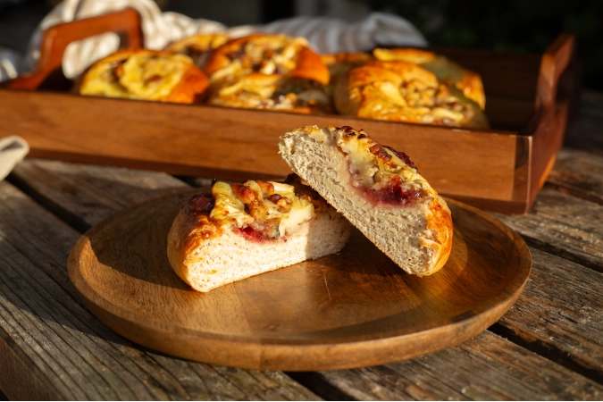 Brie & Cranberry Buns 