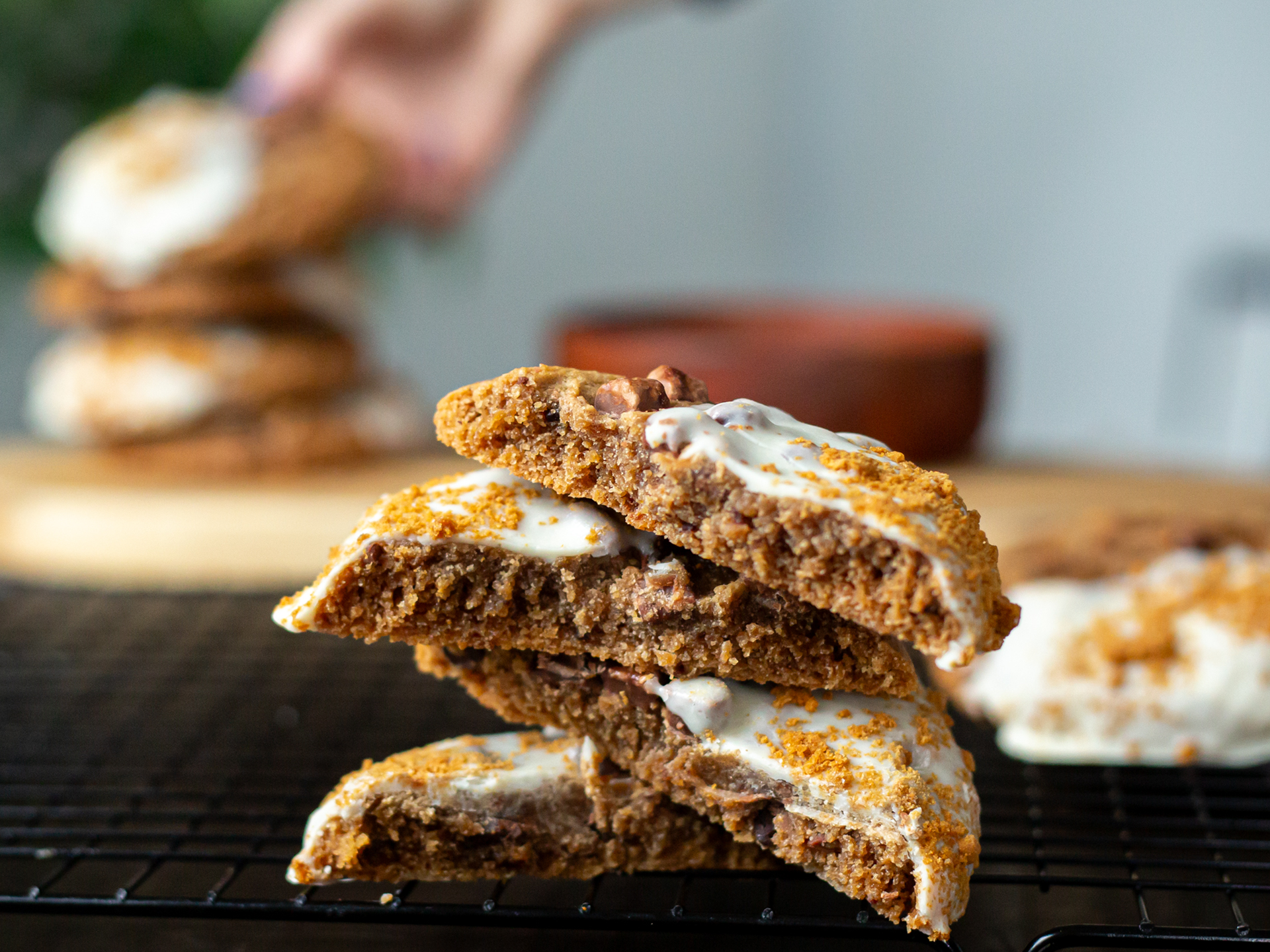 Chocolate Chip Crumble Cookie