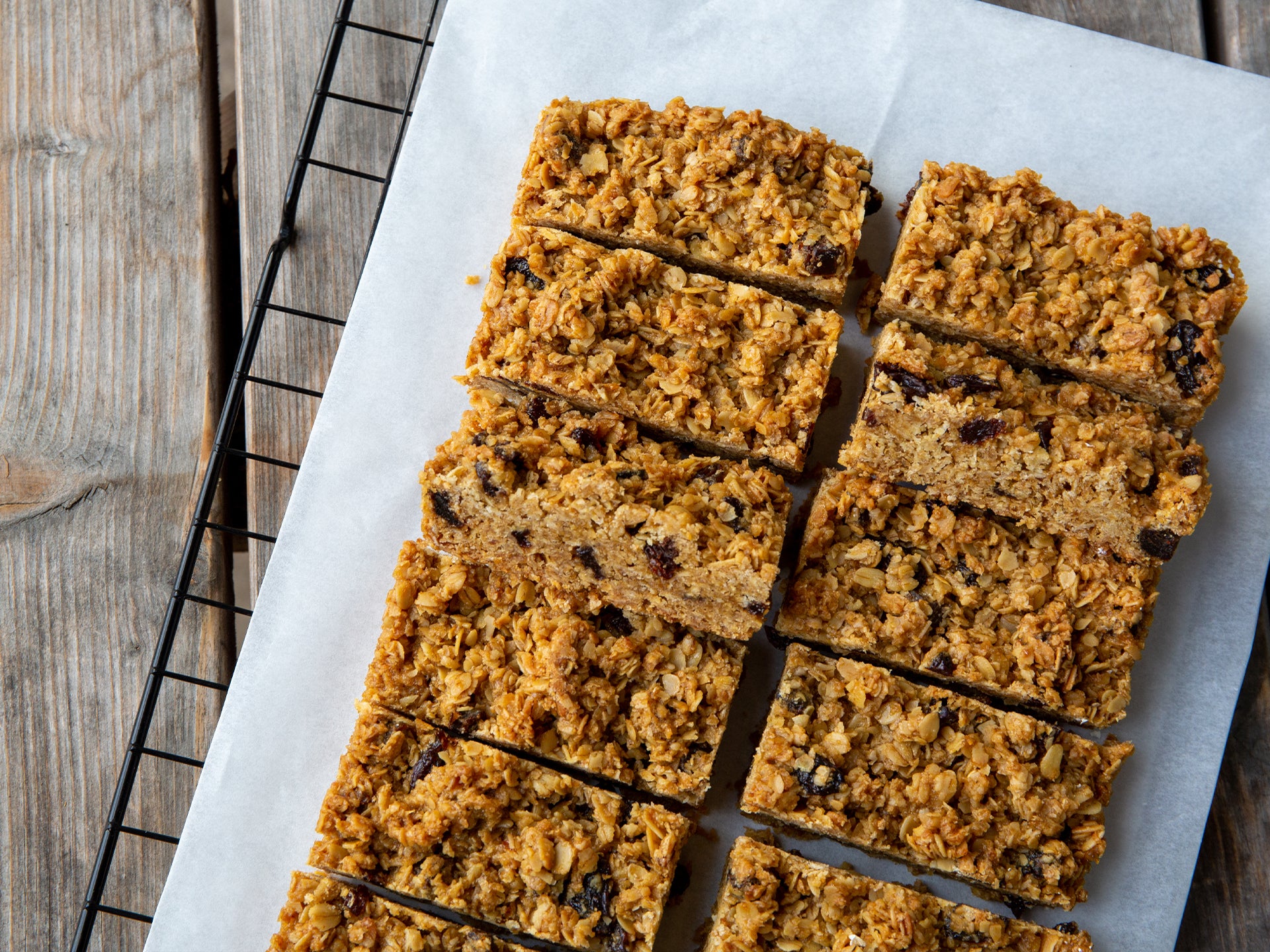 Wholesale Dark & Fruity Flapjack from Cakesmiths