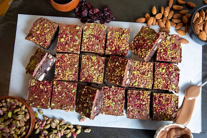 Fruit and Nut Brownie