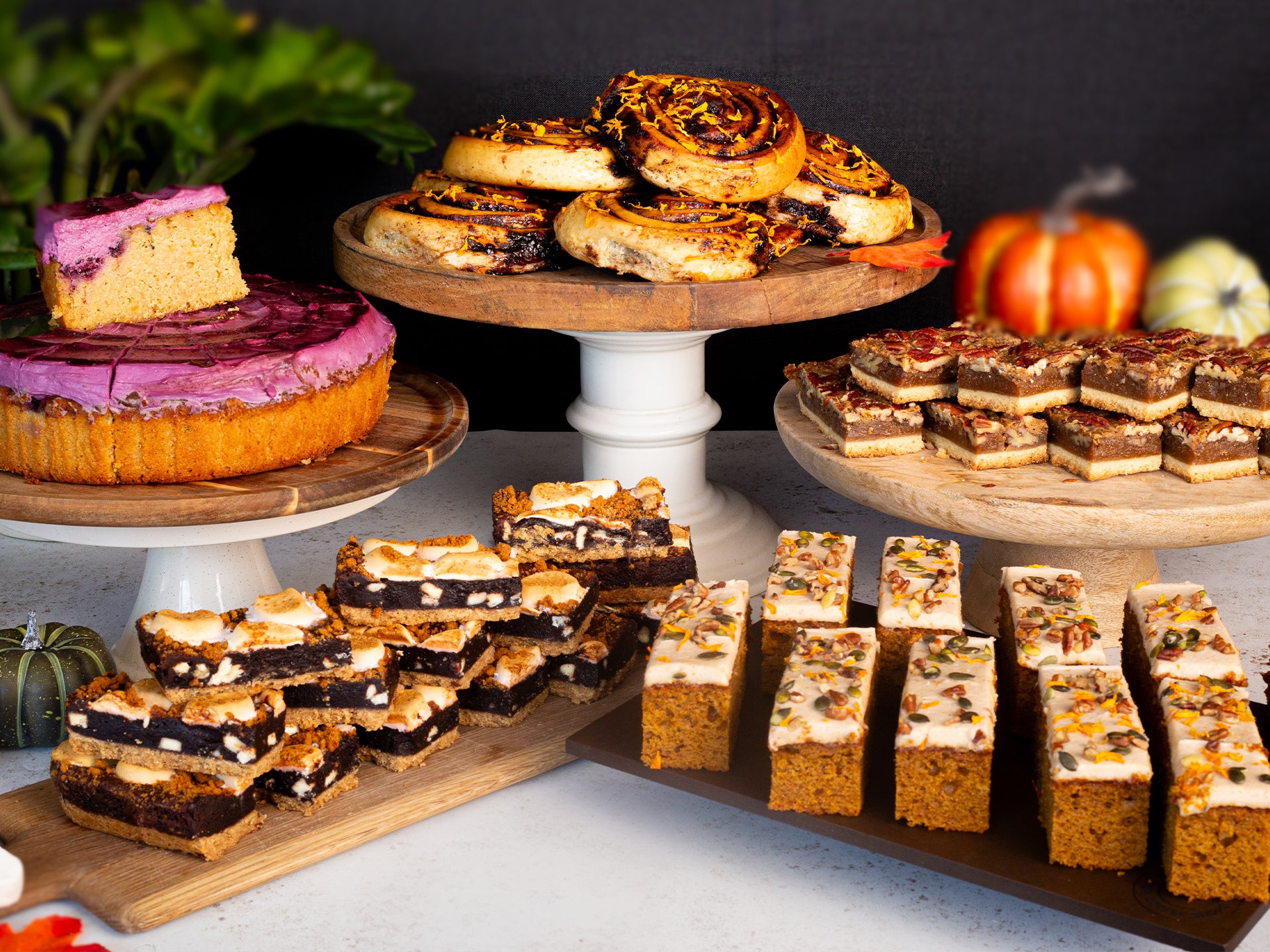 The full autumn wholesale cake collection from Cakesmiths