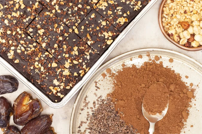 Hazelnut Praline Brownie
