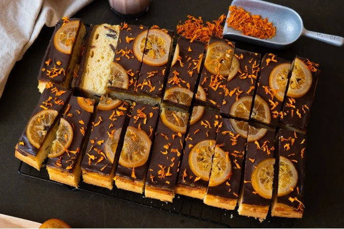 Jaffa Cake Traycake