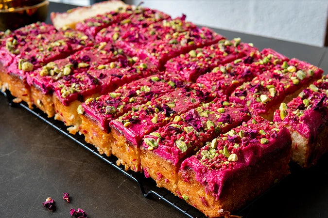 Lemon, Raspberry & Pistachio