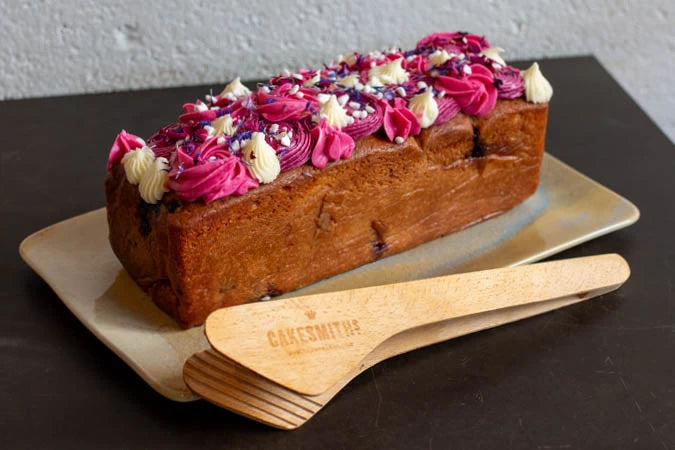 Lemon, Blueberry & Meringue Loaf