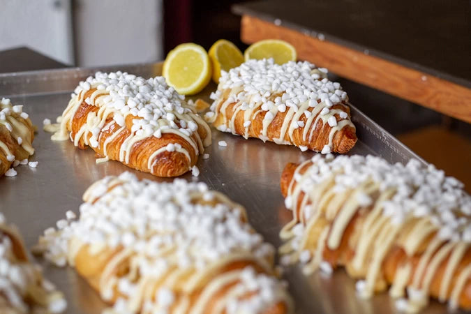 Lemon Meringue Croissants