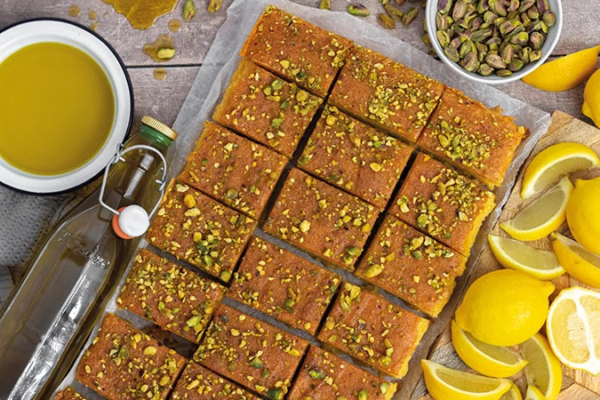 Lemon, Olive Oil & Pistachio 