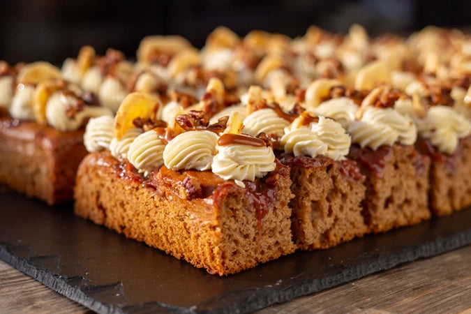 Malted Banana & Candied Pecan