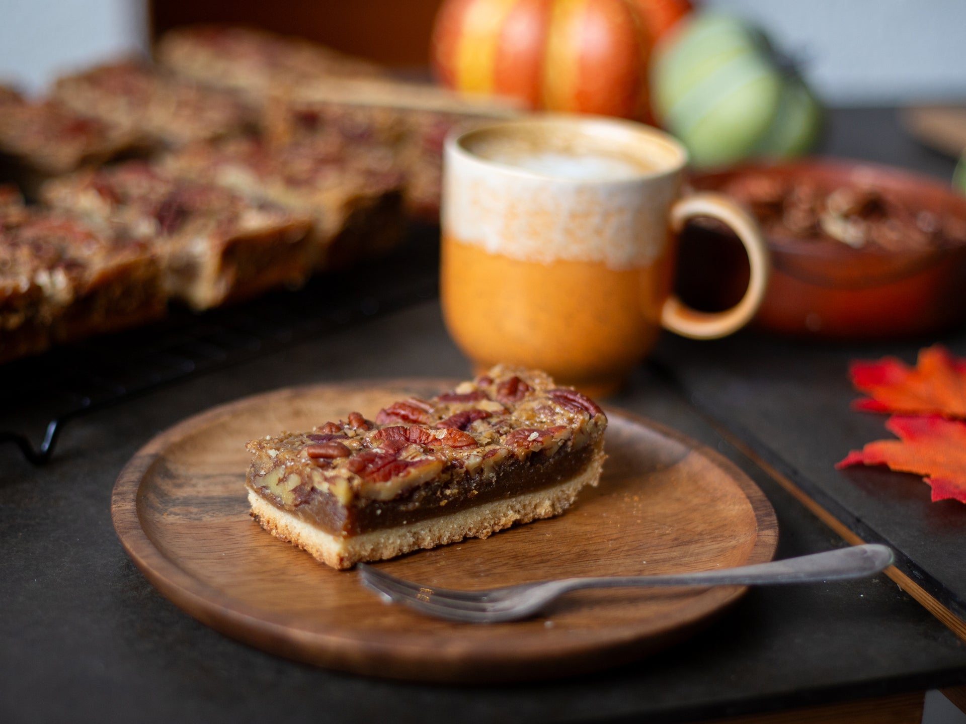Serve up a slice of our maple pecan pie from Cakesmiths