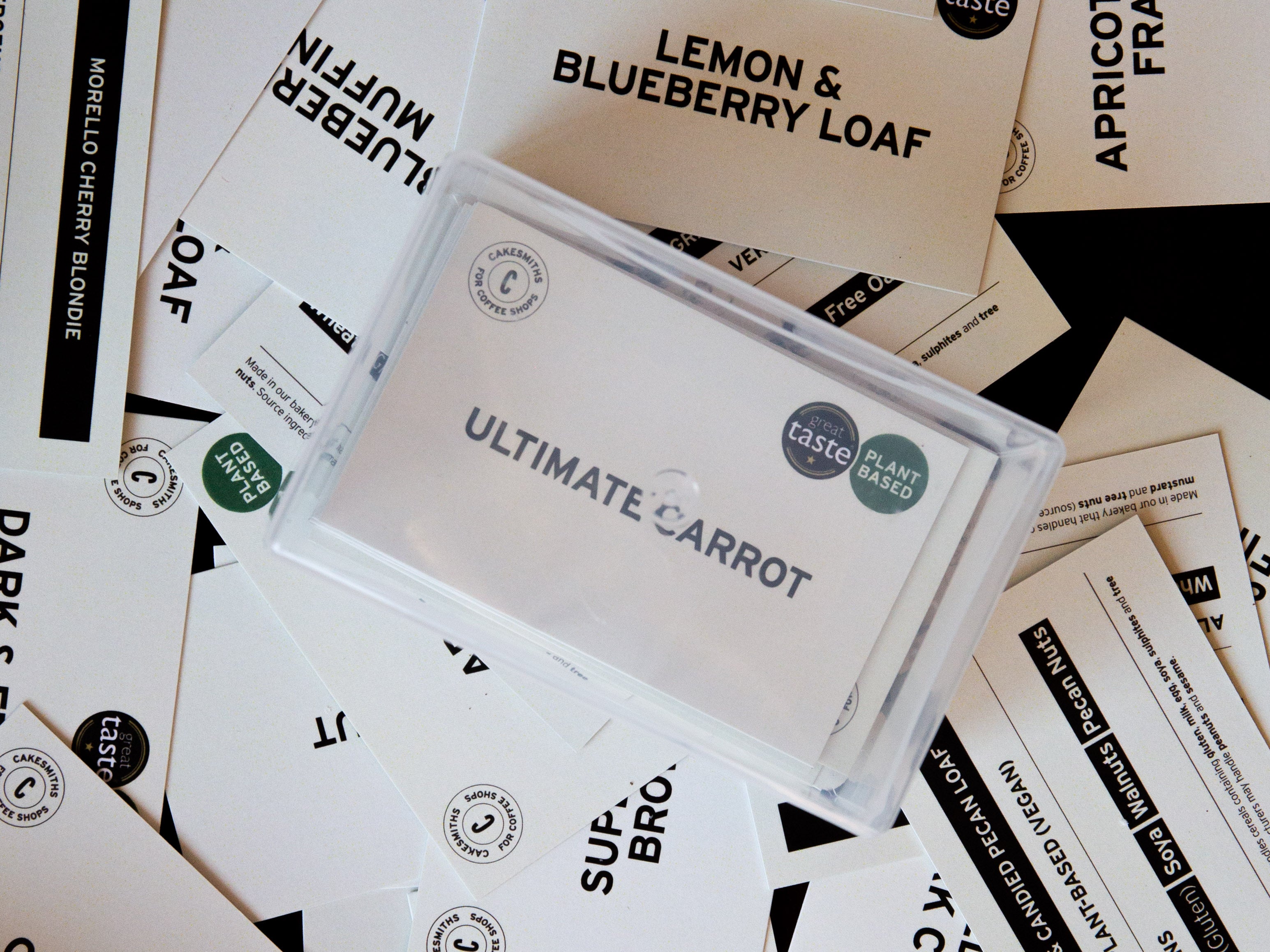 Product Display Cards - Flour
