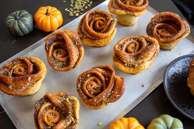 Pumpkin Spice Sticky Buns