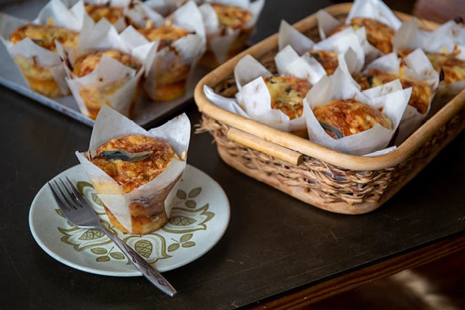 Squash, Stilton and Sage Muffins