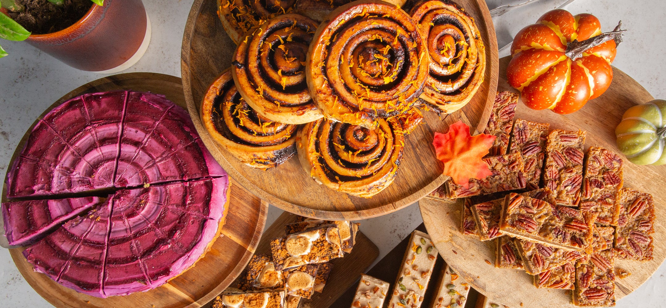 The new autumn range from Cakesmiths wholesale bakery