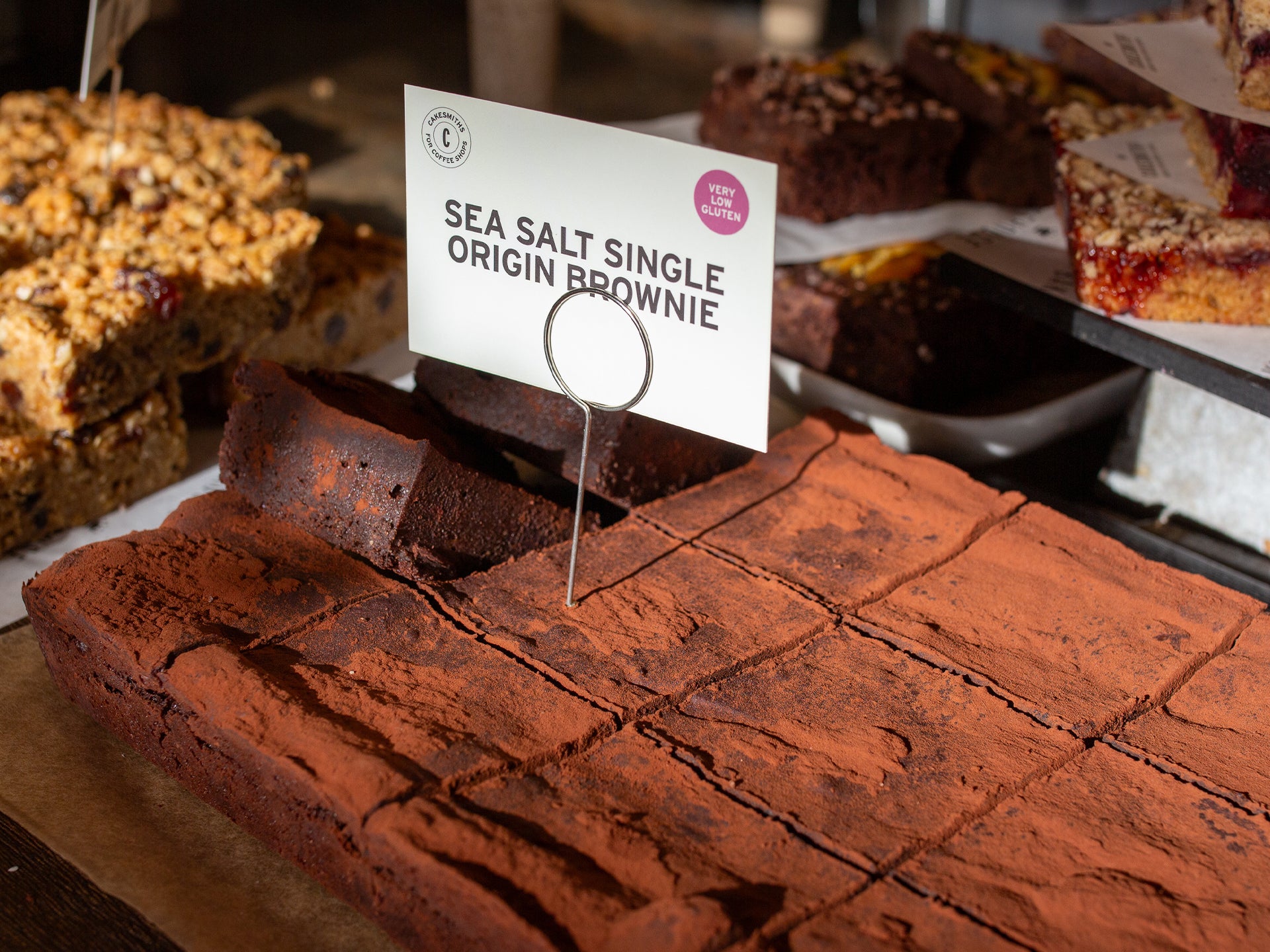 Sea Salt Single Origin Brownies from Cakesmiths