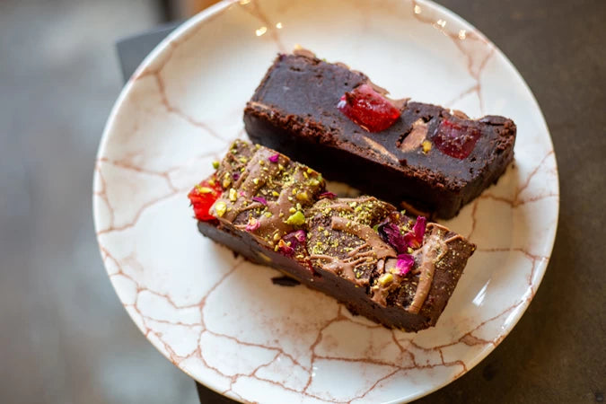 Turkish Delight Brownie
