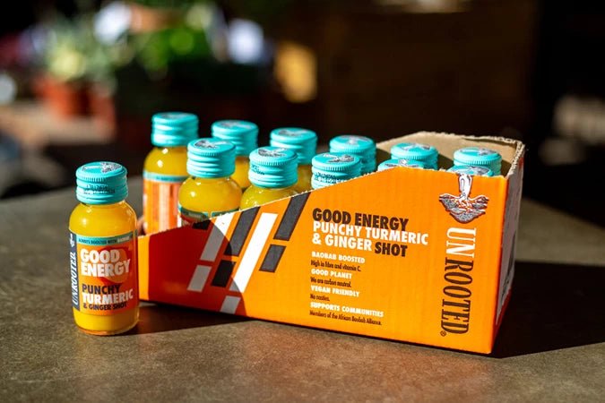 Unrooted Drinks ‚Äì Punchy Turmeric 60ml shot
