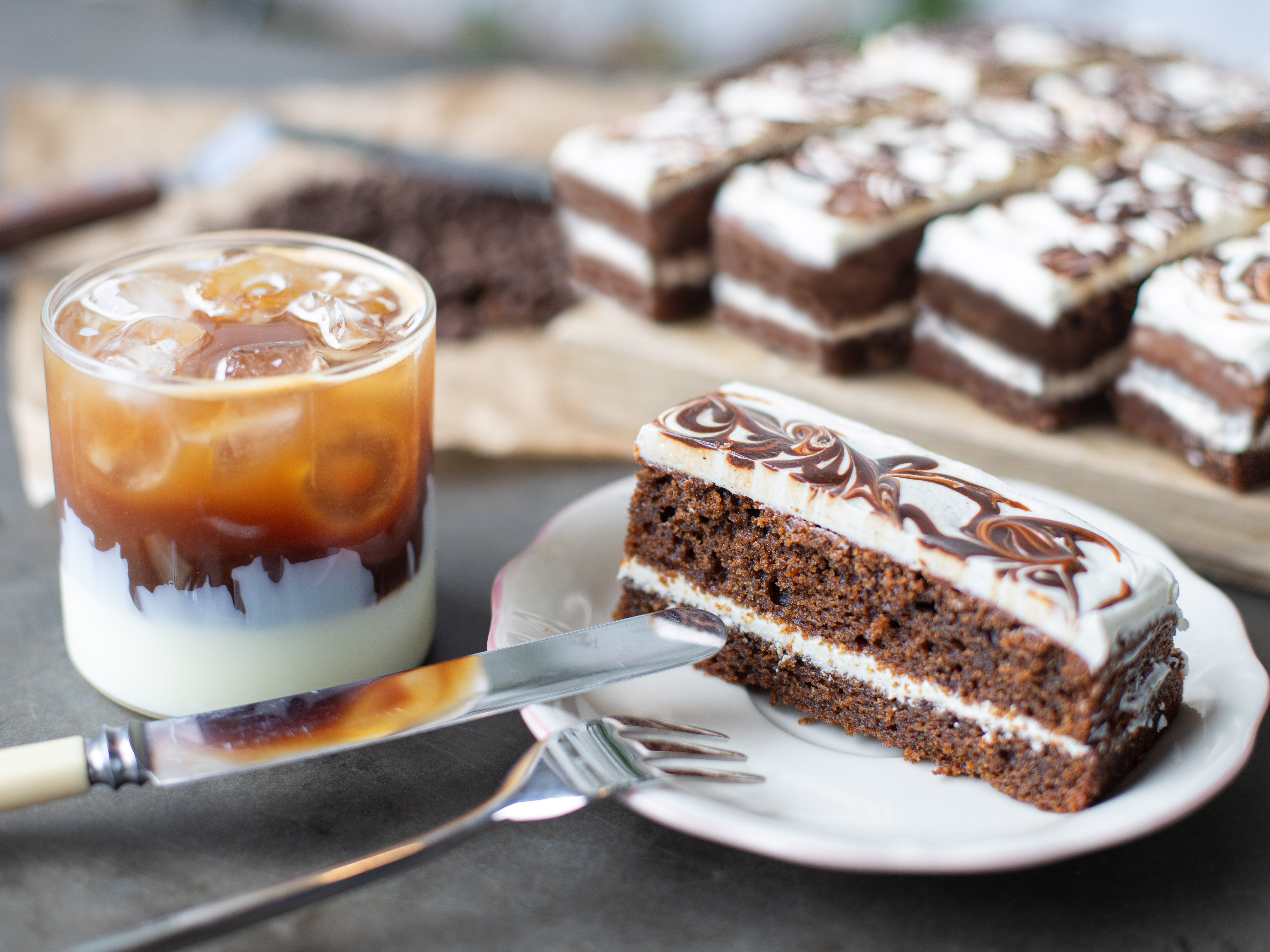 Vietnamese Style Coffee Cake