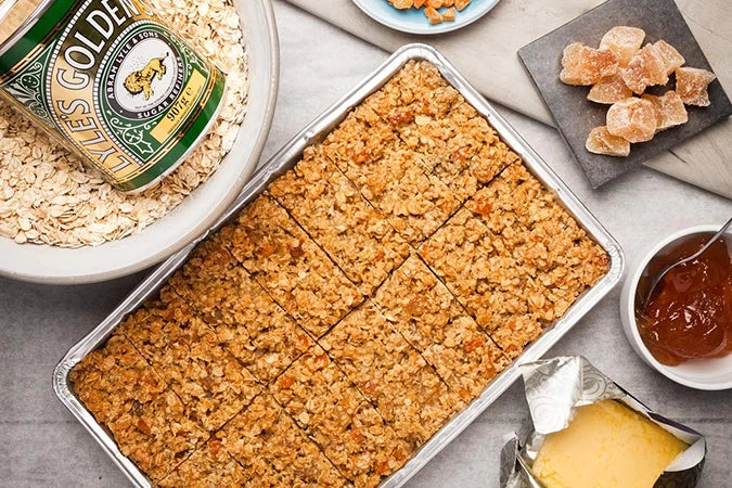 Ginger & Apricot Flapjack